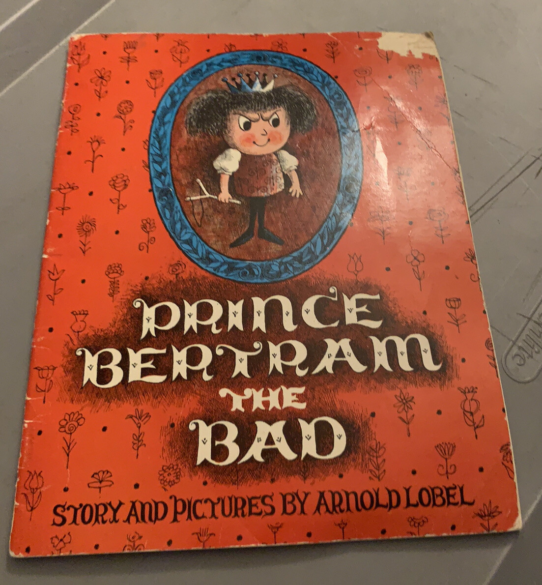 Prince Bertram the Bad-Paperback-1979-Lobel, Arnold