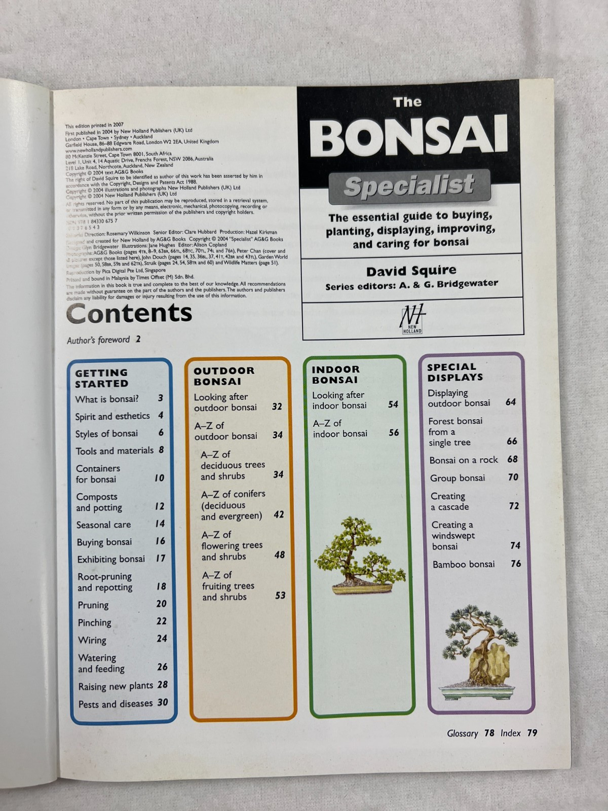 Gardening Essentials- Perennials (HB) &Bonsai & Orchids (PB)