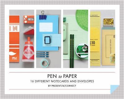 Pen to Paper Notecards : 16 Different Cards and Envelopes by Present & …