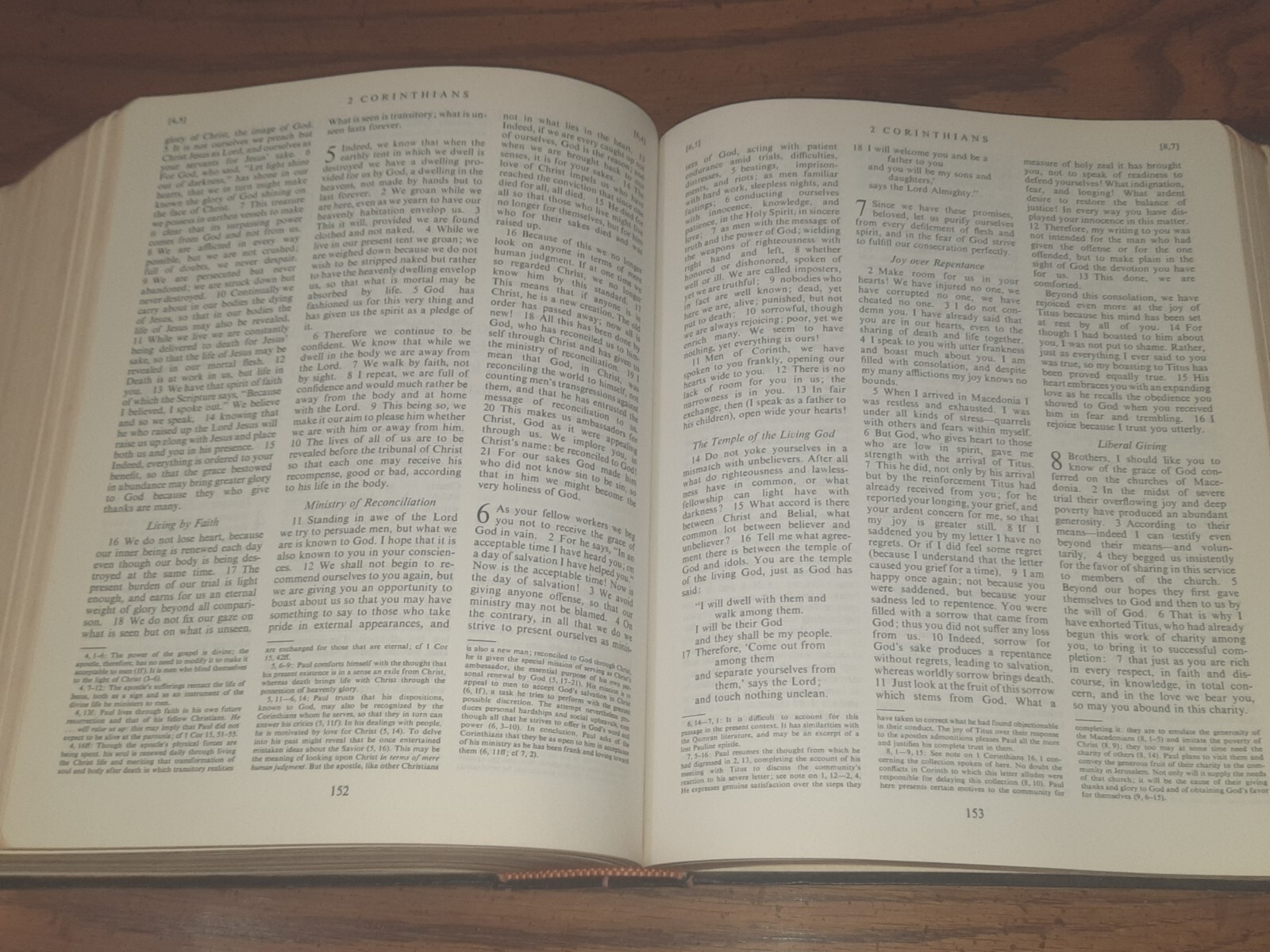 The New American Bible Flexible Cover Catholic Press Three Column 1st Edition