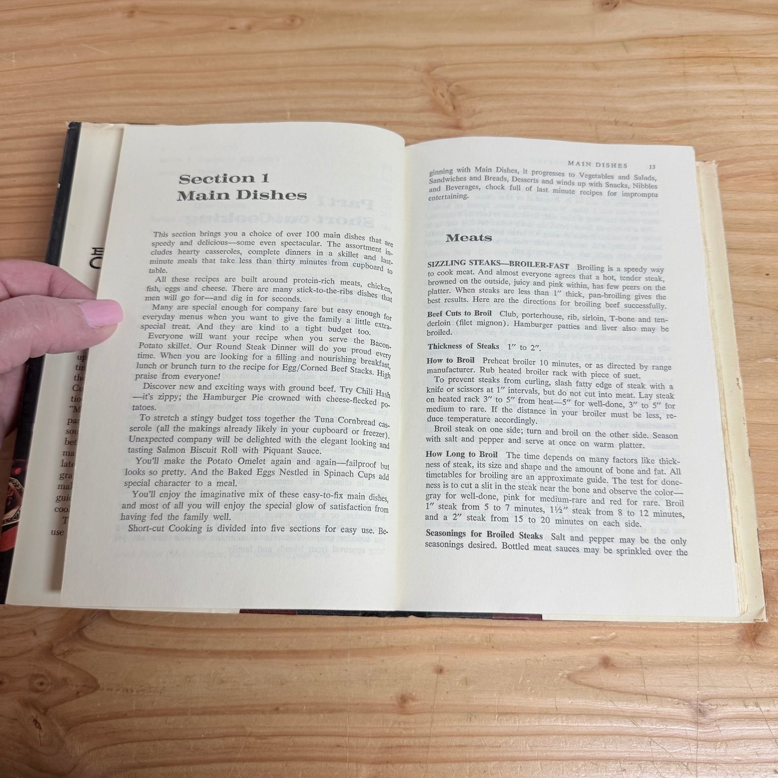 Busy Woman’s Cookbook Farm Journal 1971 Short-Cut Make-Ahead Cooking Doubleday