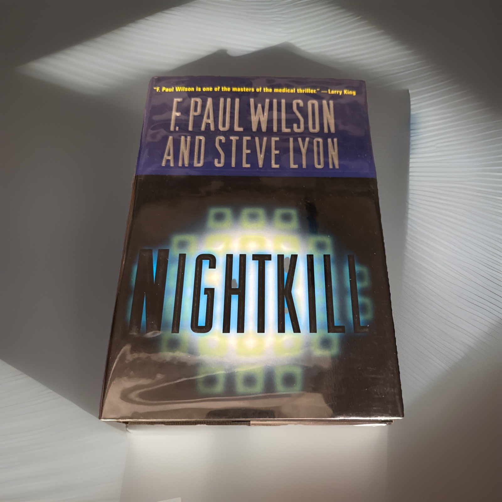 Nightkill – F. Paul Wilson & Steve Lyon – First Edition HCDJ Medical Thriller