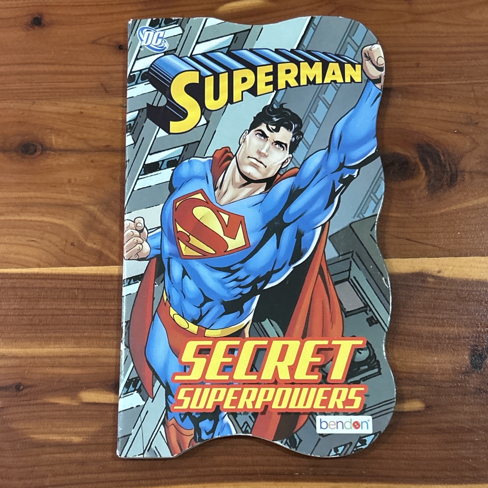 Shape Book Superman Lot Of 4 Books 2010 DC Bendon Publishing