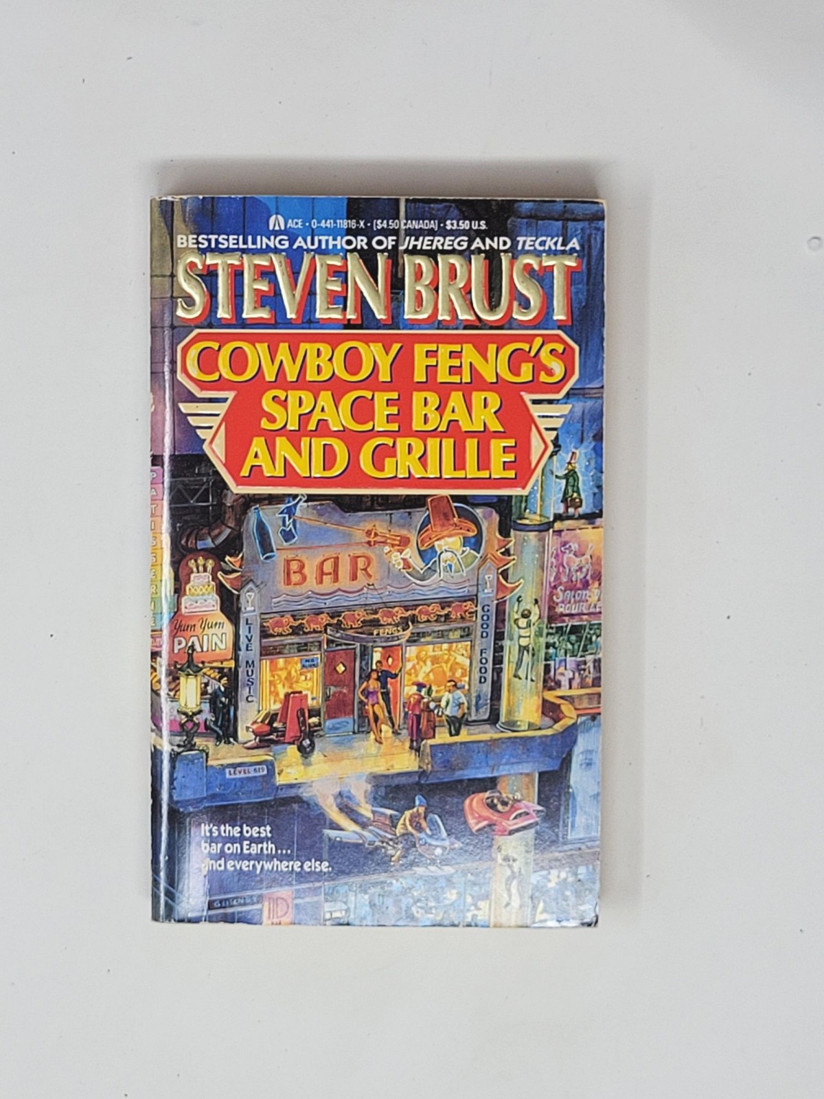 STEVEN BRUST (JAMES GURNEY SIGNED) 1ST – Cowboy Feng’s Space Bar and Grille 1990