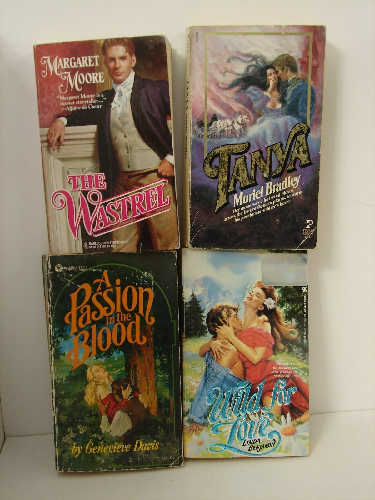 Lot Of 4, Historical Romance, by Misc. Writer’s ( PB Books) 7030