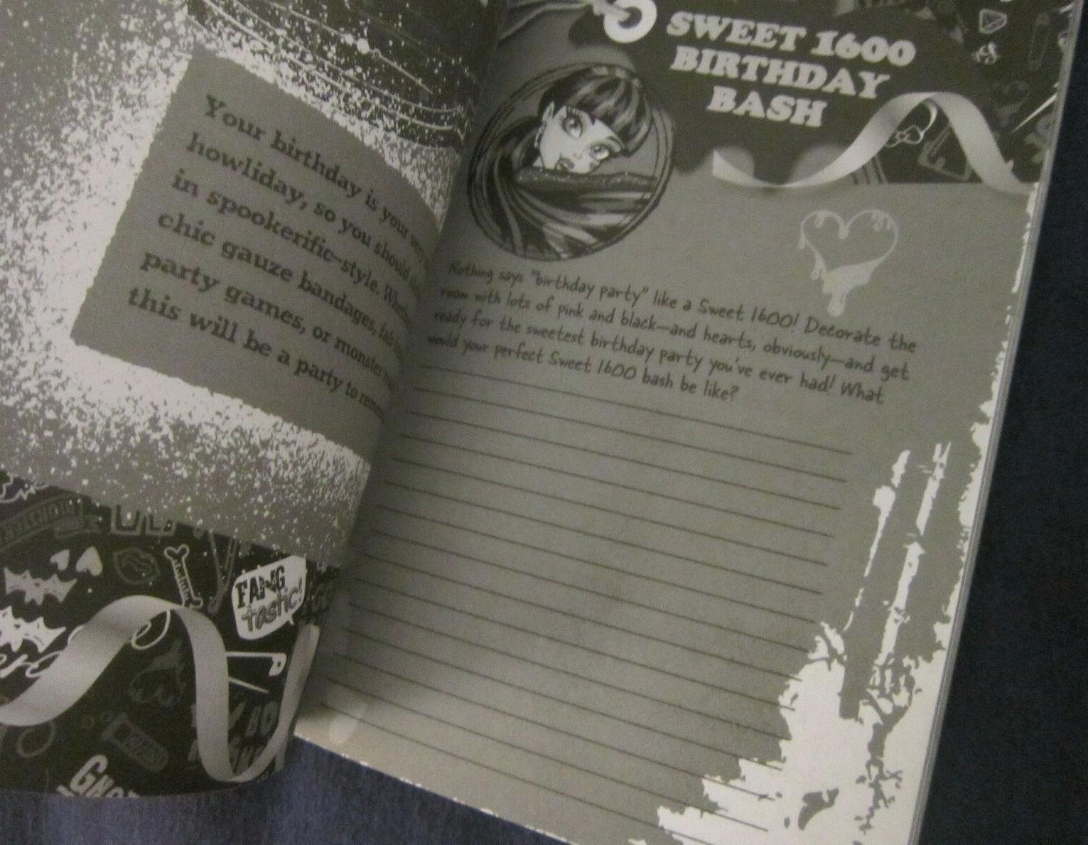 Monster High PRETTY SCARY PARTIES An Activity Journal for Ghouls (paperback)