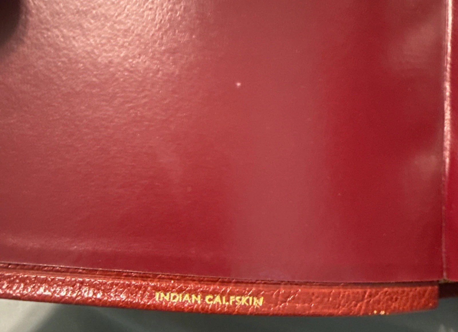 Vtg Cambridge Bible King James Calfskin Red Letter 73xrl Burgundy EUC