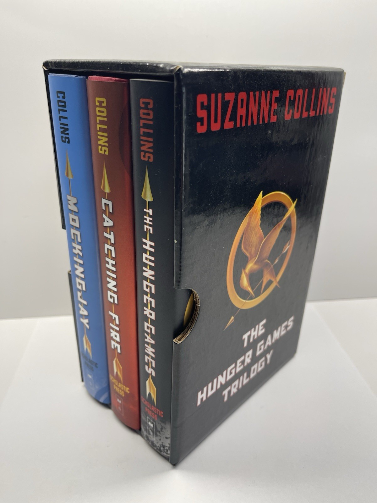 The Hunger Games Trilogy Boxed Set Set by Suzanne Collins (Hardcover)