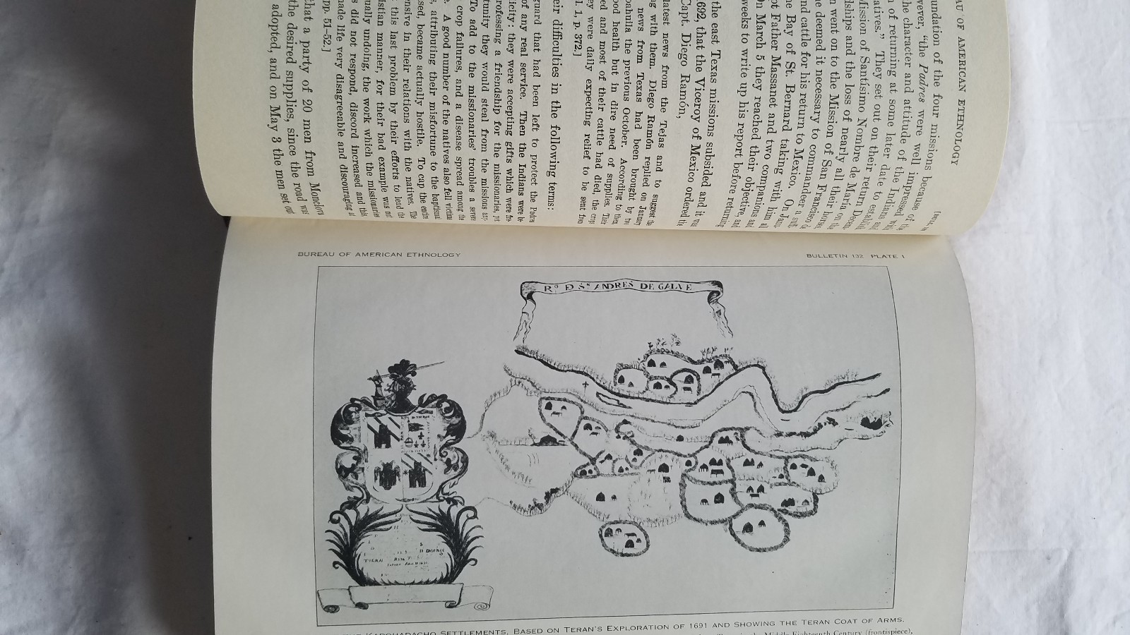 Source Material on History and Ethnology of CADDO INDIANS, John Swanton, 1942 HC