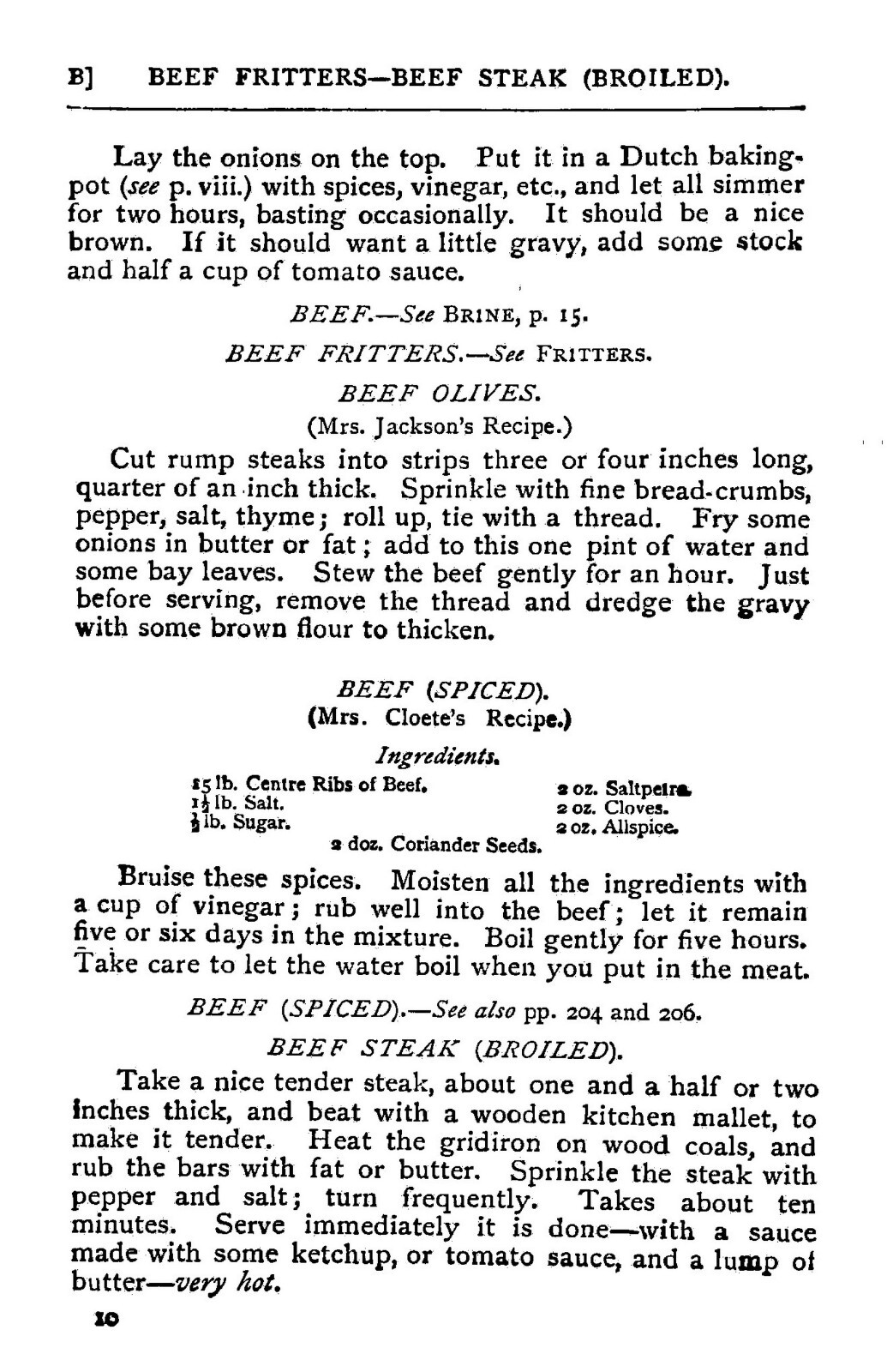 1891 Hilda’s Where Is It Of Recipes 274 Pages