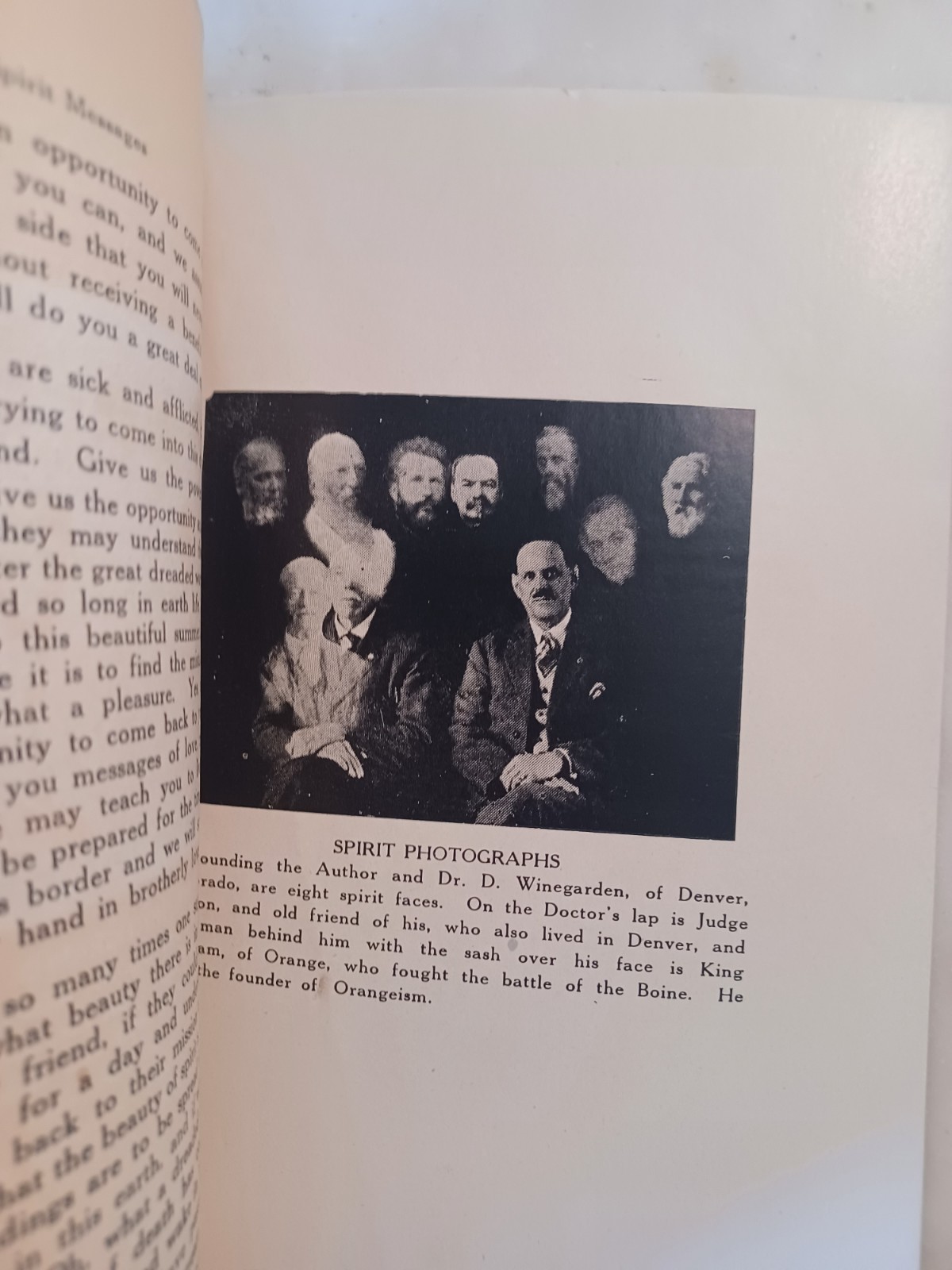 Voices From Beyond The Vale 1928 Antique Spiritualist Afterlife Occult Book Rare