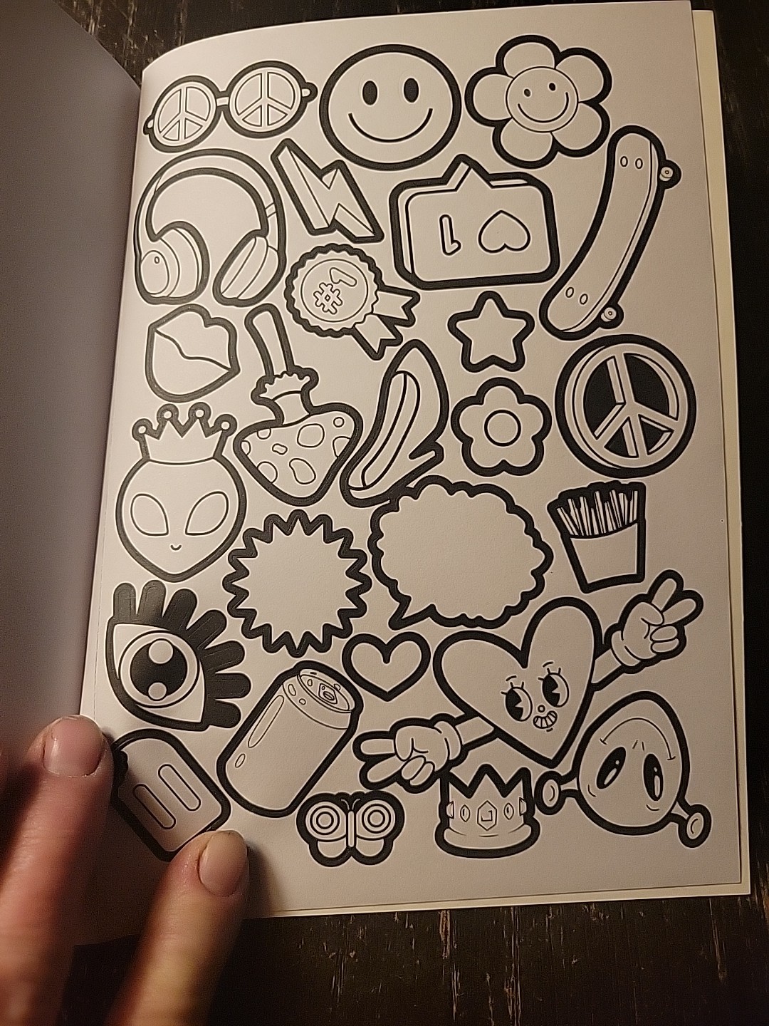Create & Design Color-Your-Own Sticker Book Tear & Share Pages 10 Pages/Stickers