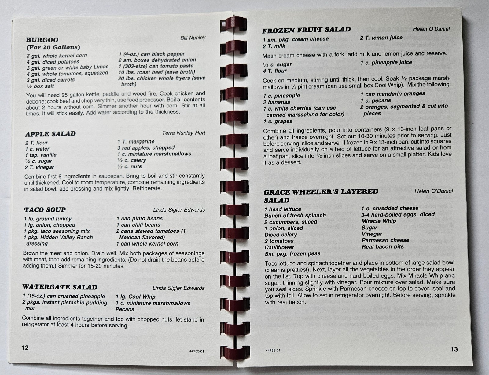 Our Heritage The Nunley Family Morris Press Cookbooks 2002 Henderson, Kentucky