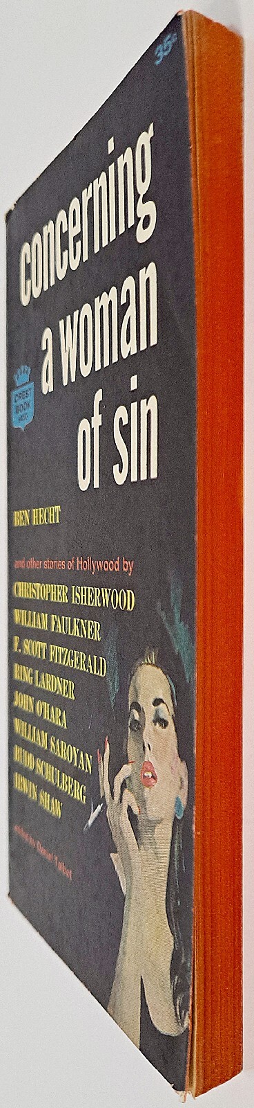 concerning a woman of sin by Ben Hecht ~ Crest Books 1st Ed PB 1960