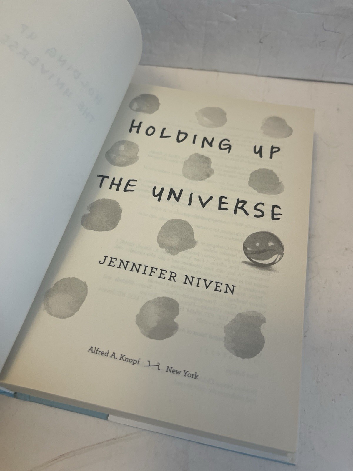 Holding Up the Universe by Jennifer Niven SIGNED 2016 Hardcover First Edition DJ