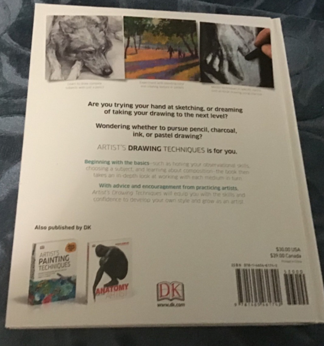 Artists Drawing Techniques Hardcover how to draw landscapes people still life