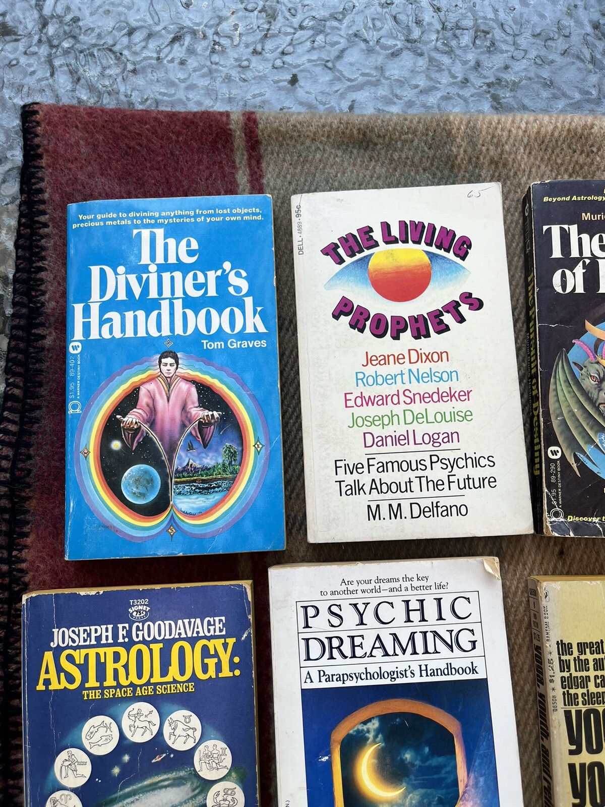 Esp, Psychic Powers, Telepathy, Paranormal Book Lot