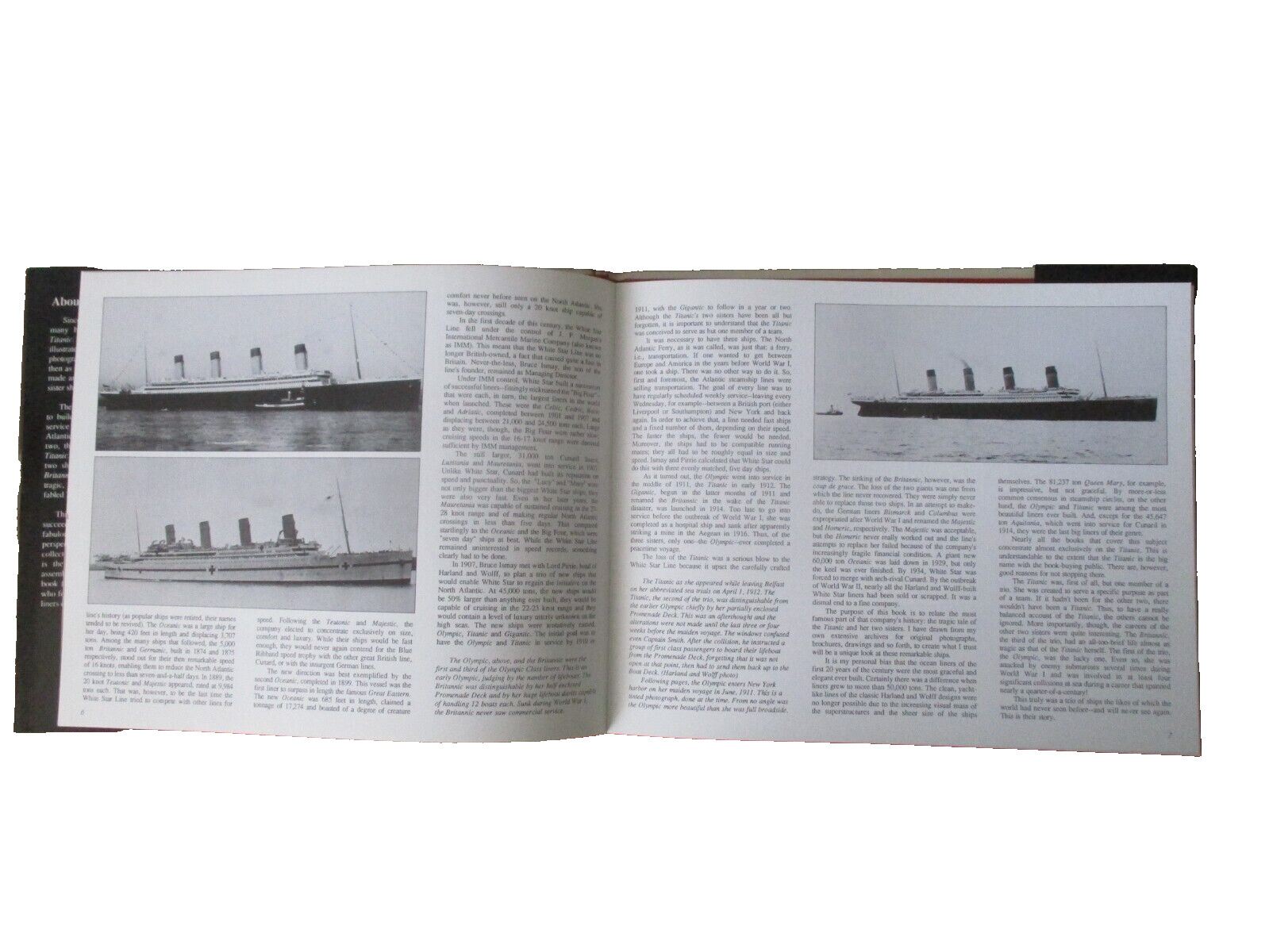 Titanic Memorabilia Books Titanic Thomas E Bonsall /TITANIC ILLUSTRATED HISTORY