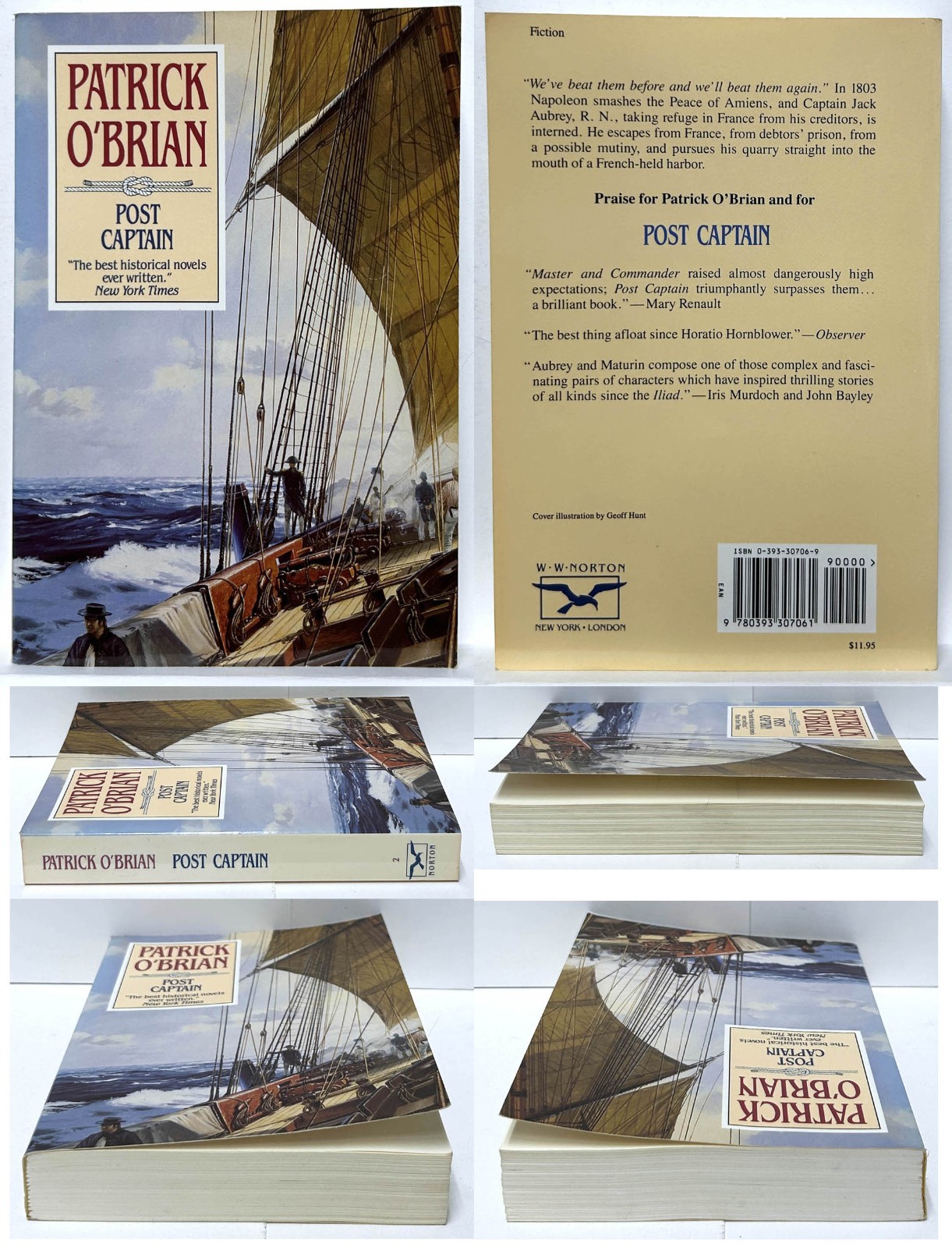 Complete Set of 20 AUBREY/MATURIN MASTER & COMMANDER by Patrick O’Brian tpb