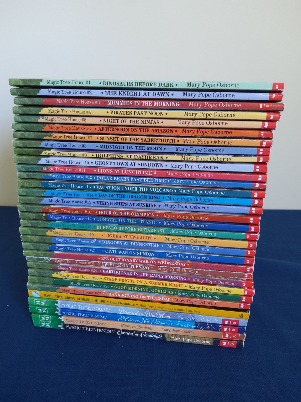 Lot of 32 – Magic Tree House – Trade Paperbacks – 1-27 Original Series, Plus 5