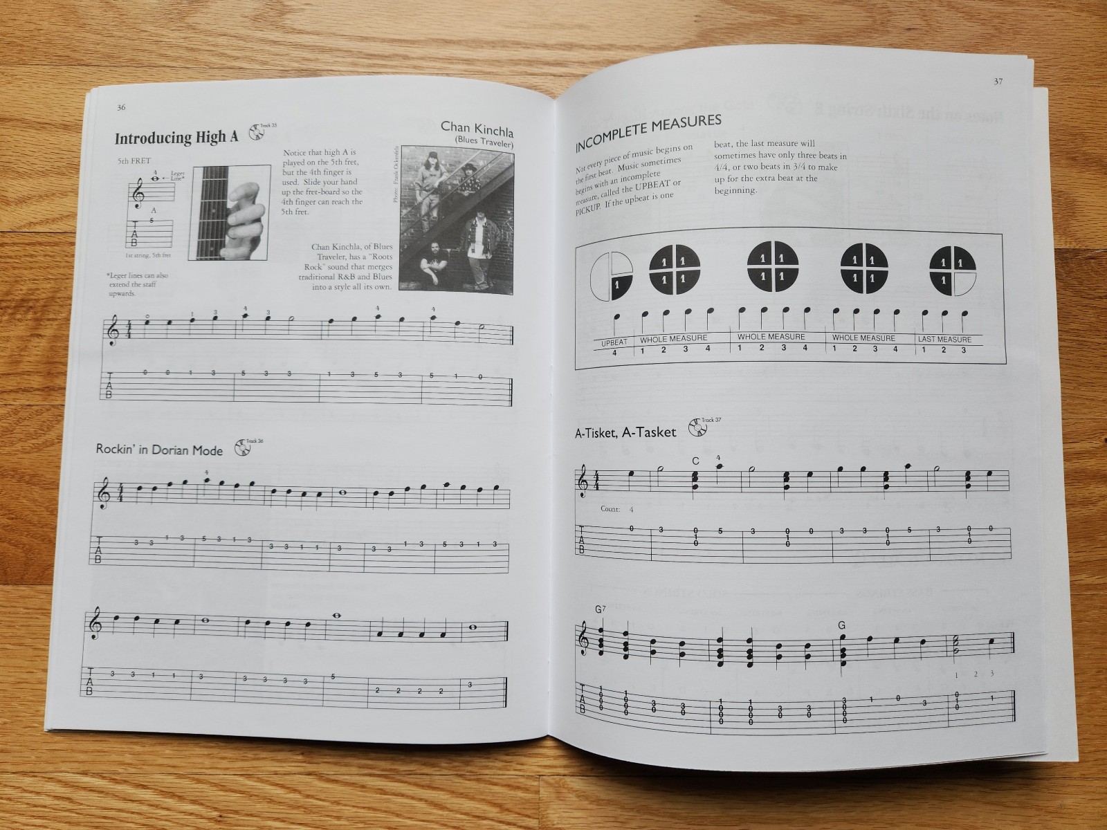 Basix TAB Guitar Method Book 1 with CD – Roy Manus Morty Manus Learn Guitar New