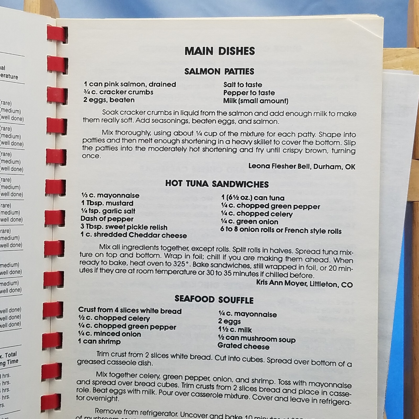 Flesher family cookbook Florissa Bell Burtnett 1987 105 pages