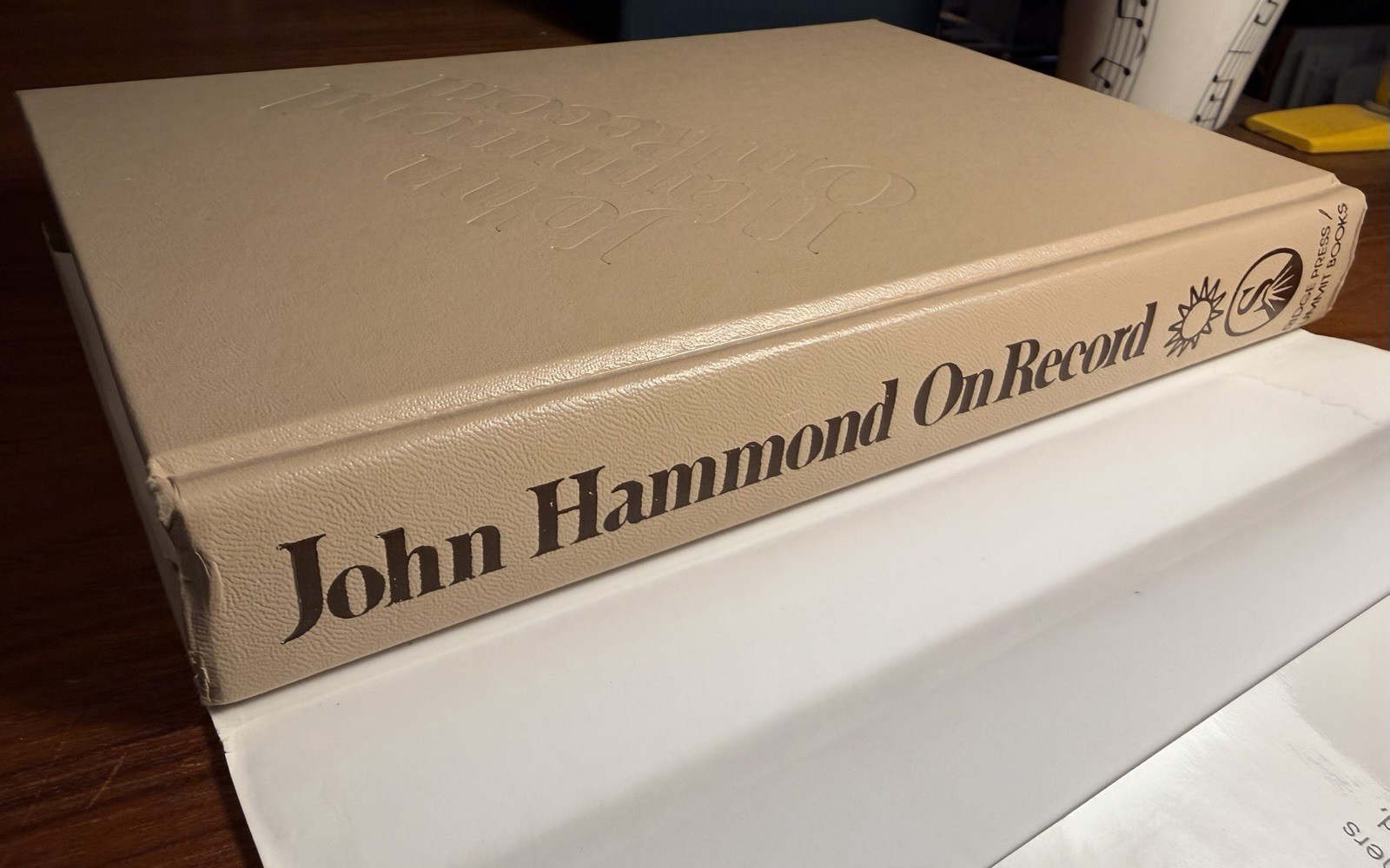 John Hammond on Record : An Autobiography w/ Irving Townsend Hardcover MUSIC