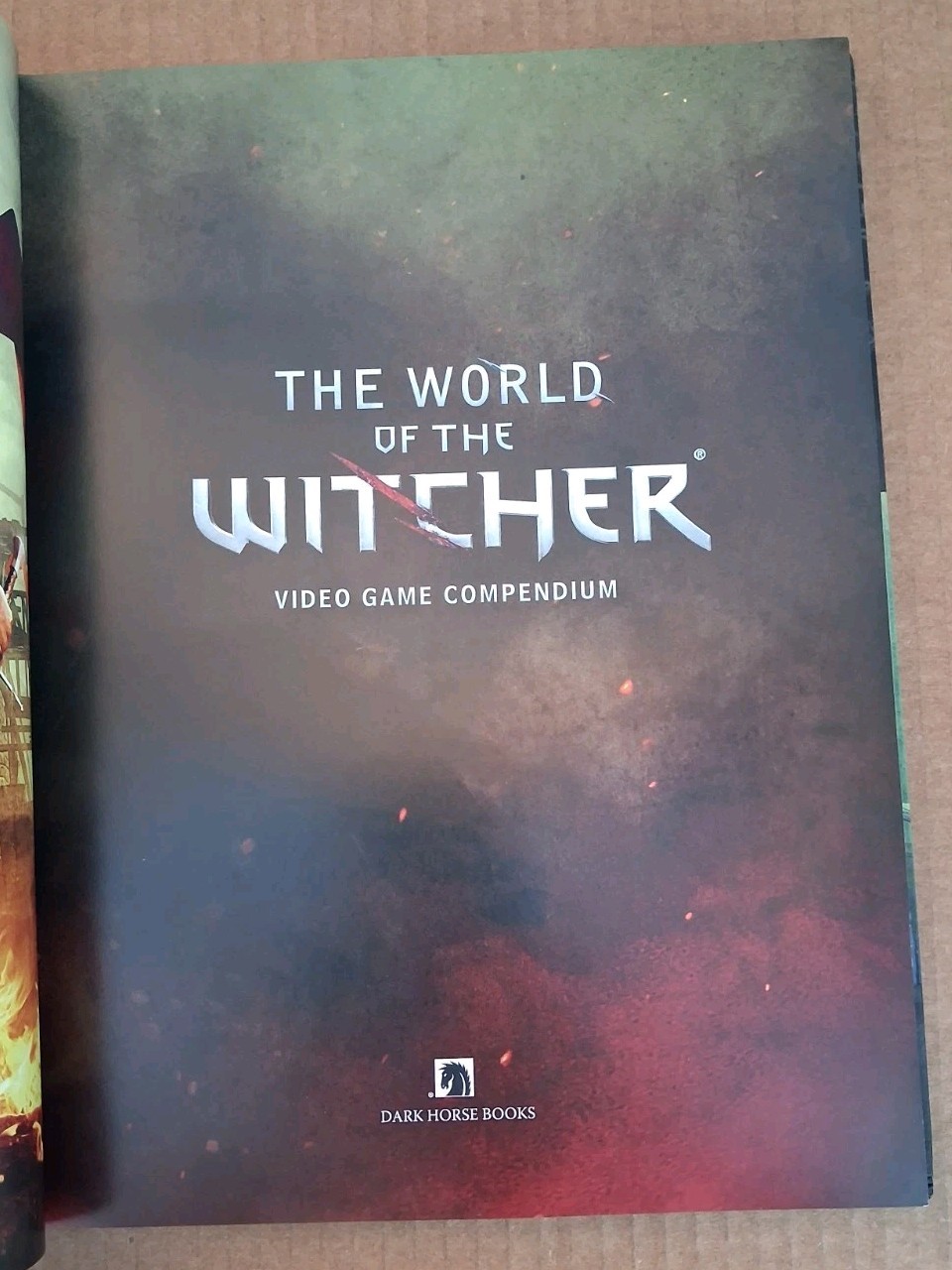 The World of The Witcher Video Game Compendium. Hardcover Book USA SHIPPING
