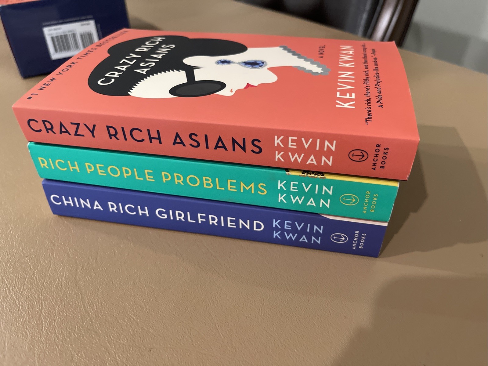 Crazy Rich Asians Trilogy Box Set by Kevin Kwan (2018, Trade Paperback)