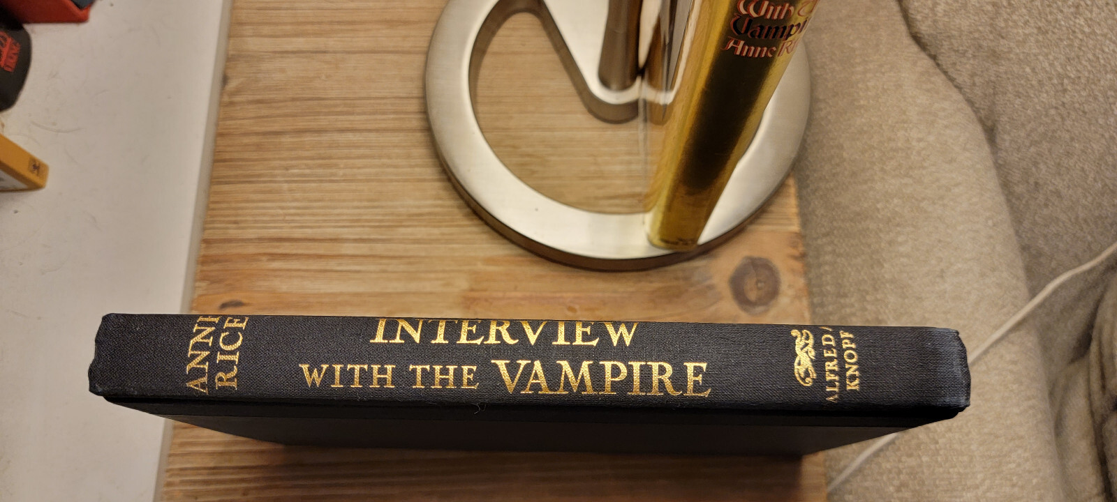 Interview with the Vampire Anne Rice Vampire Chronicles #1 1st/9th HB DJ VGC!