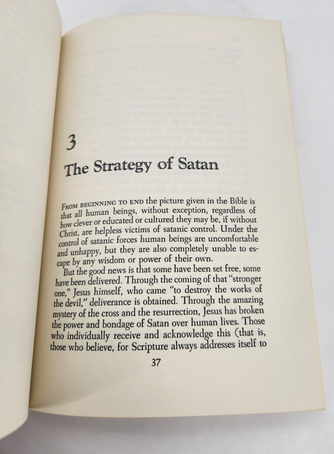 Spiritual Warfare by Ray C. Stedman 1973 paperback