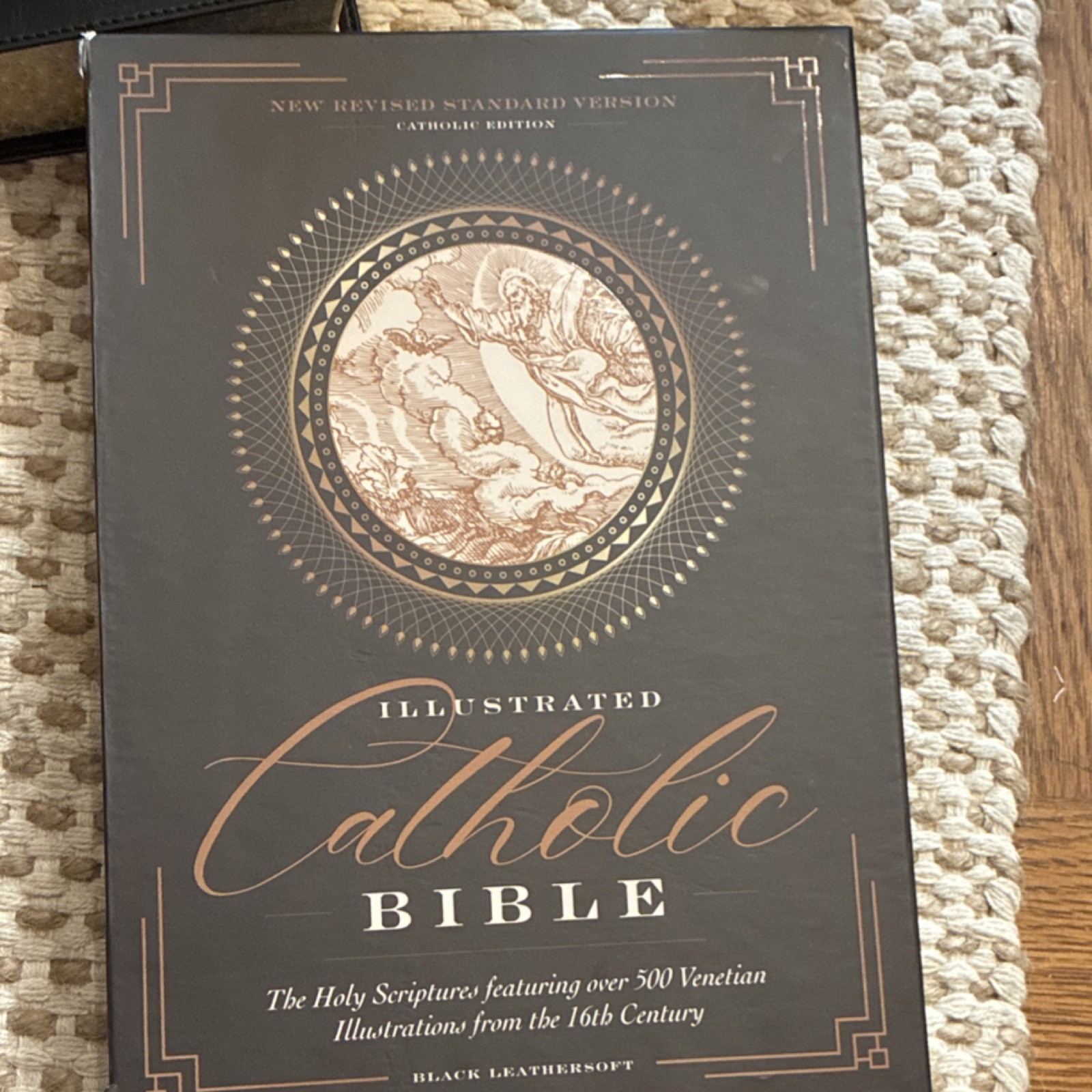 Catholic Bible Press NRSV Illustrated Catholic Bible Catholic Ed LeatherSoft