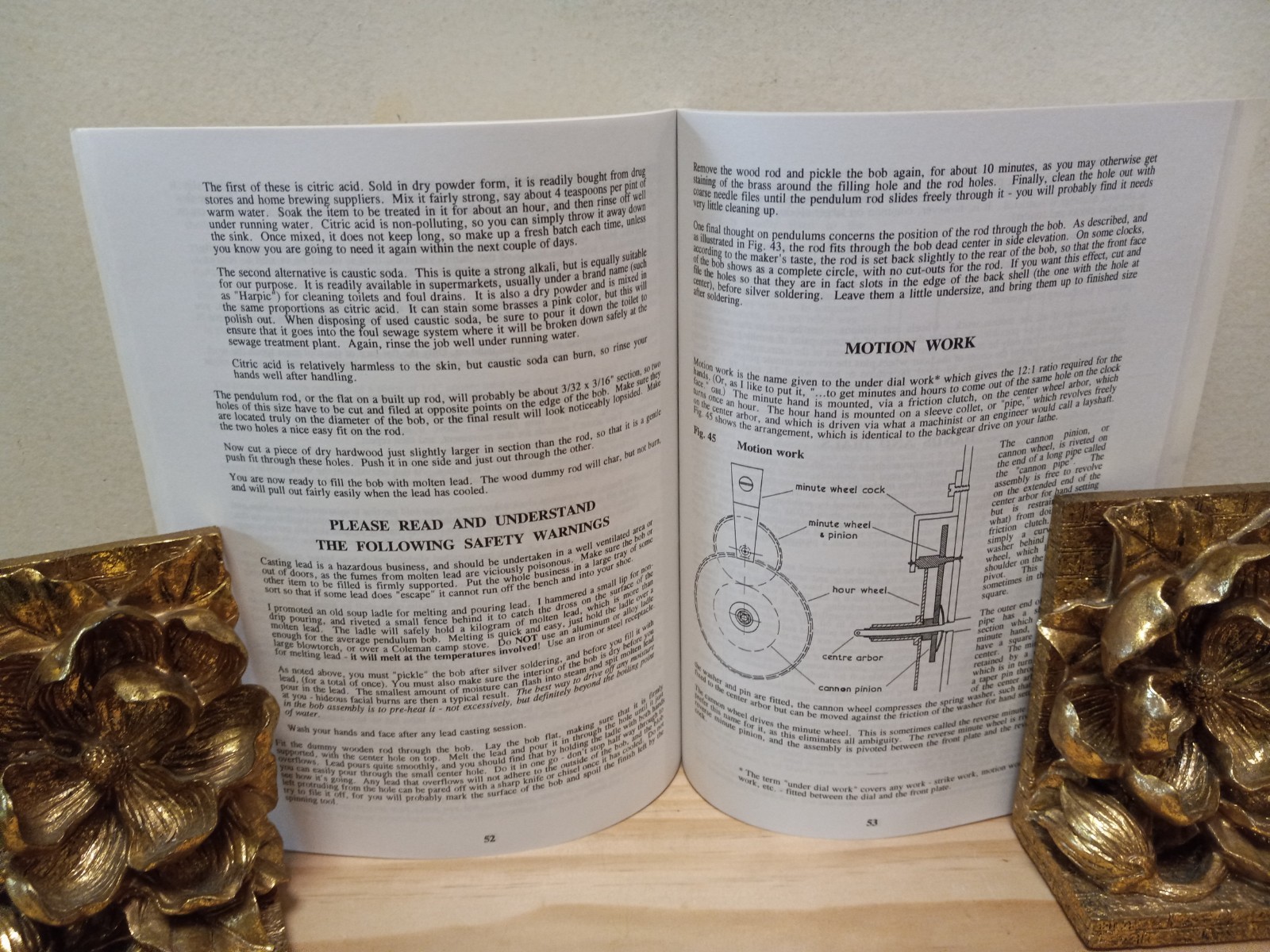 Clockmaking for the Home Shop Machinist – C.J Thorne LBHI – PB – VG