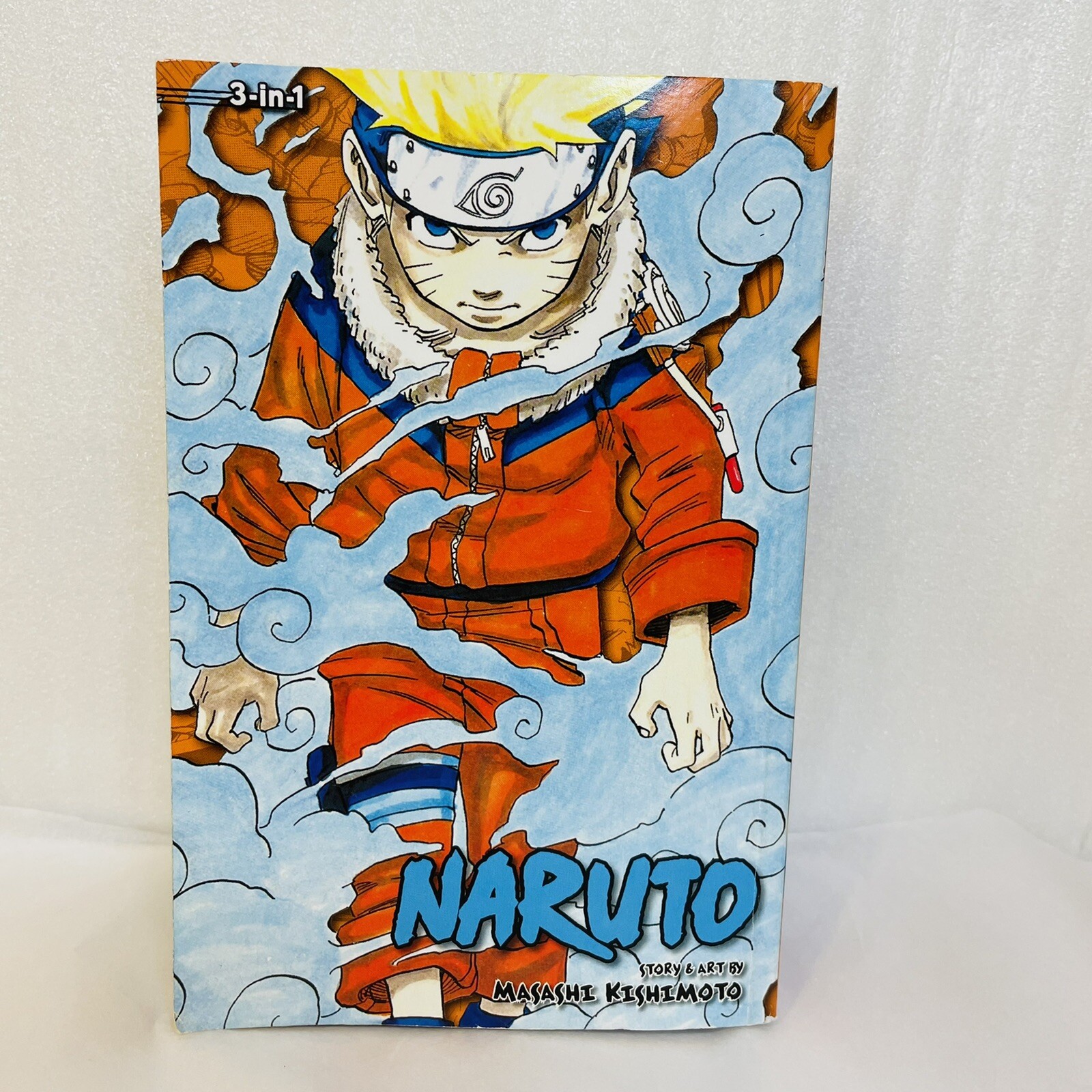 Naruto: 3-in-1 Edition (1-2-3) Volume 1 English Omnibus Manga Shonen Jump Viz