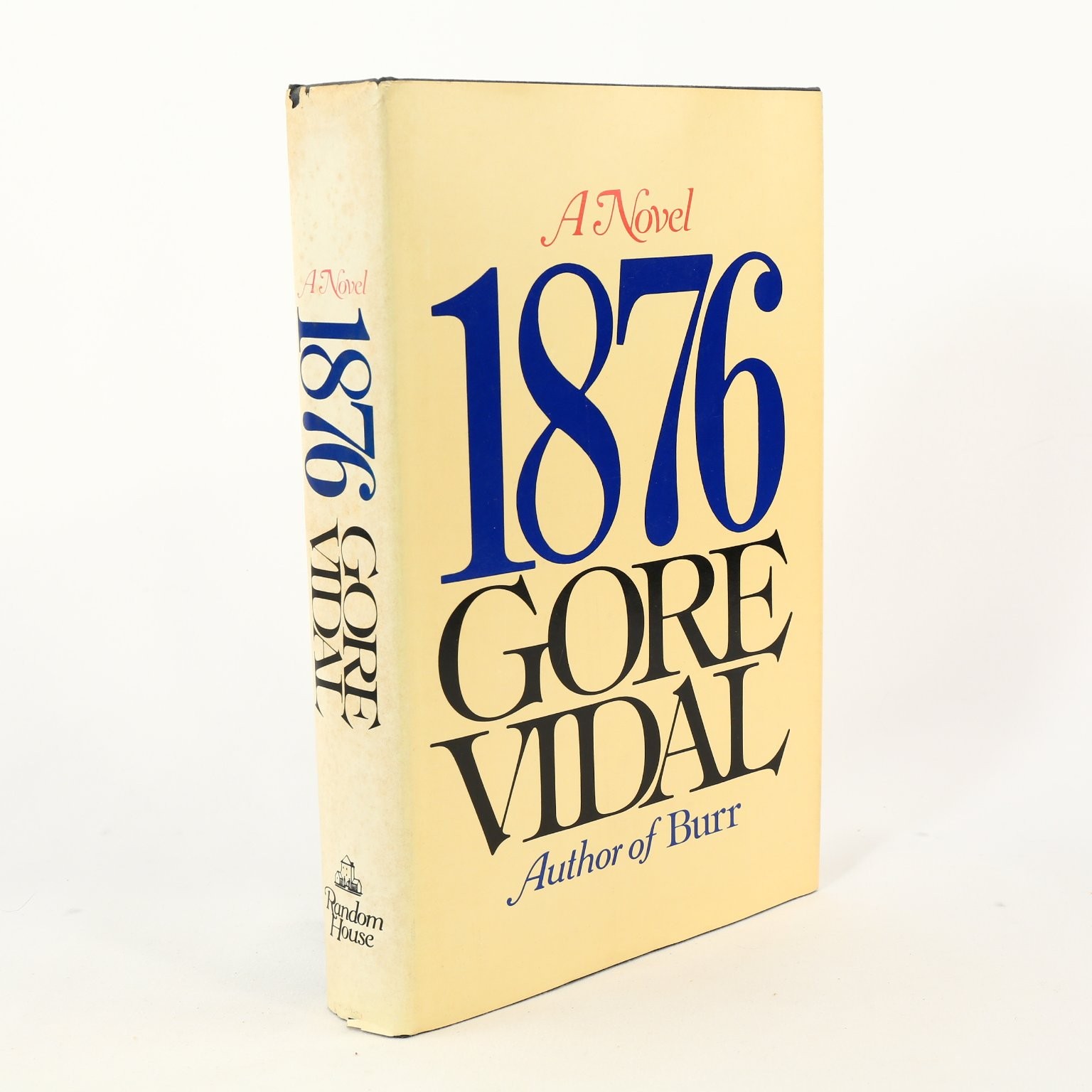 1876 Gore Vidal 1976 First Edition Historical Fiction Novel Random House