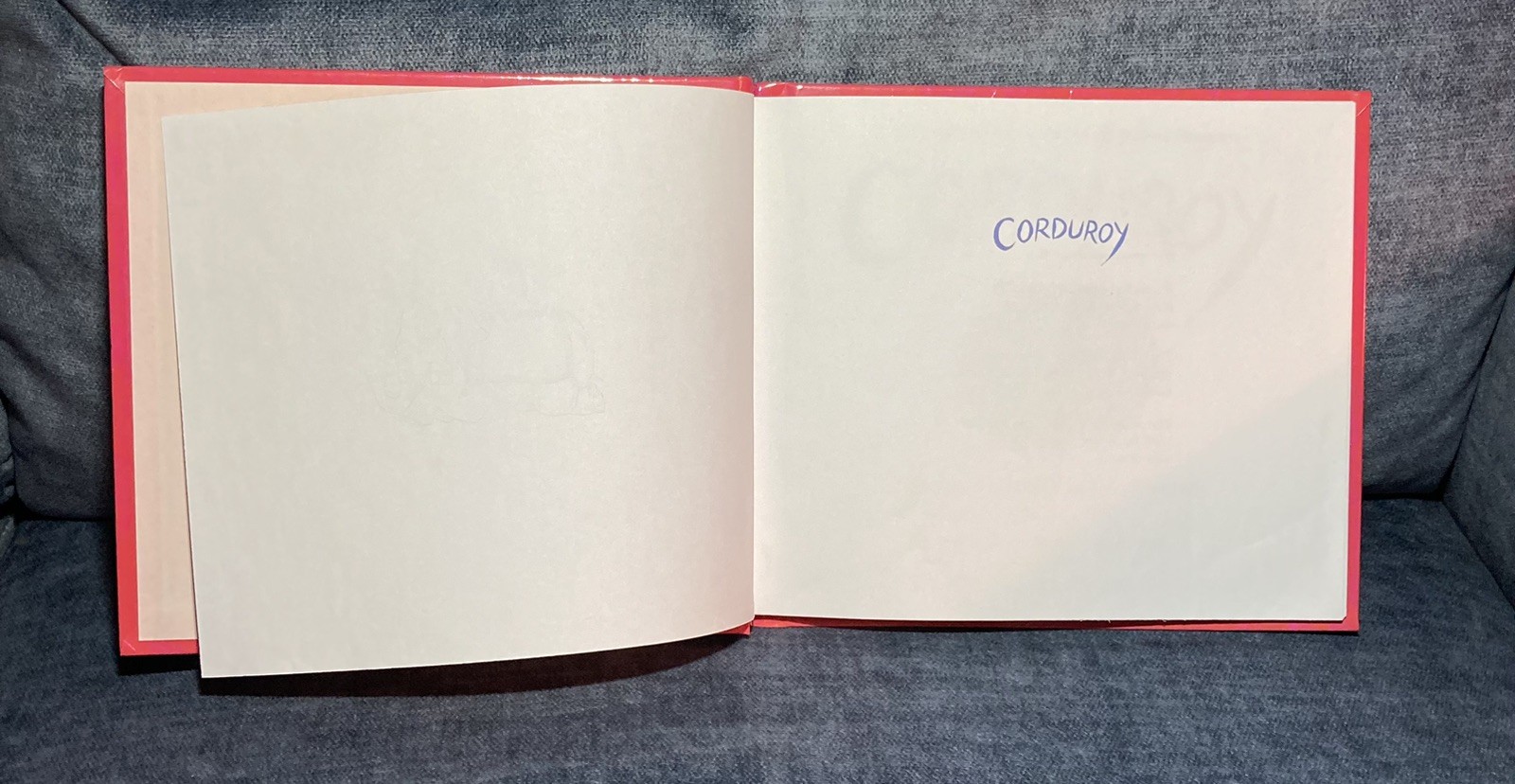 Vtg. 1968 Corduroy The Bear Hardcover Book By Don Freeman Bear Buttons