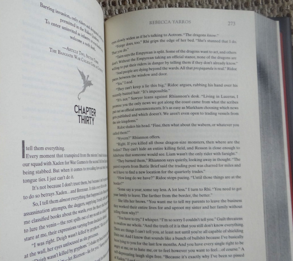 IRON FLAME HARDCOVER BOOK with BLACK SPRAYED EDGES by REBECCA YARROS