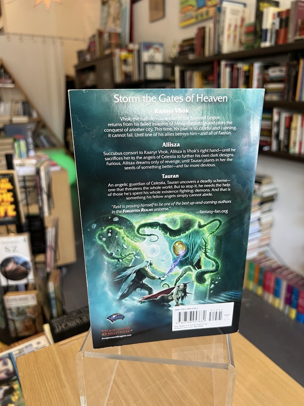 The Empyrean Odyssey by Thomas M. Reid 1st Print 2011 Paperback Forgotten Realms