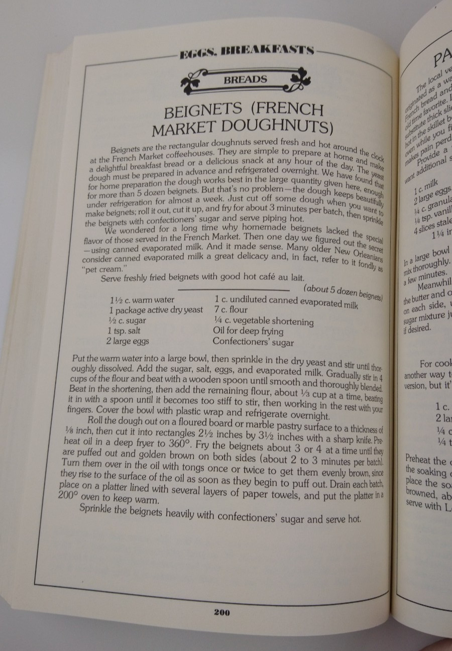 VTG 1994 The New Orleans Cookbook New Orleans LA