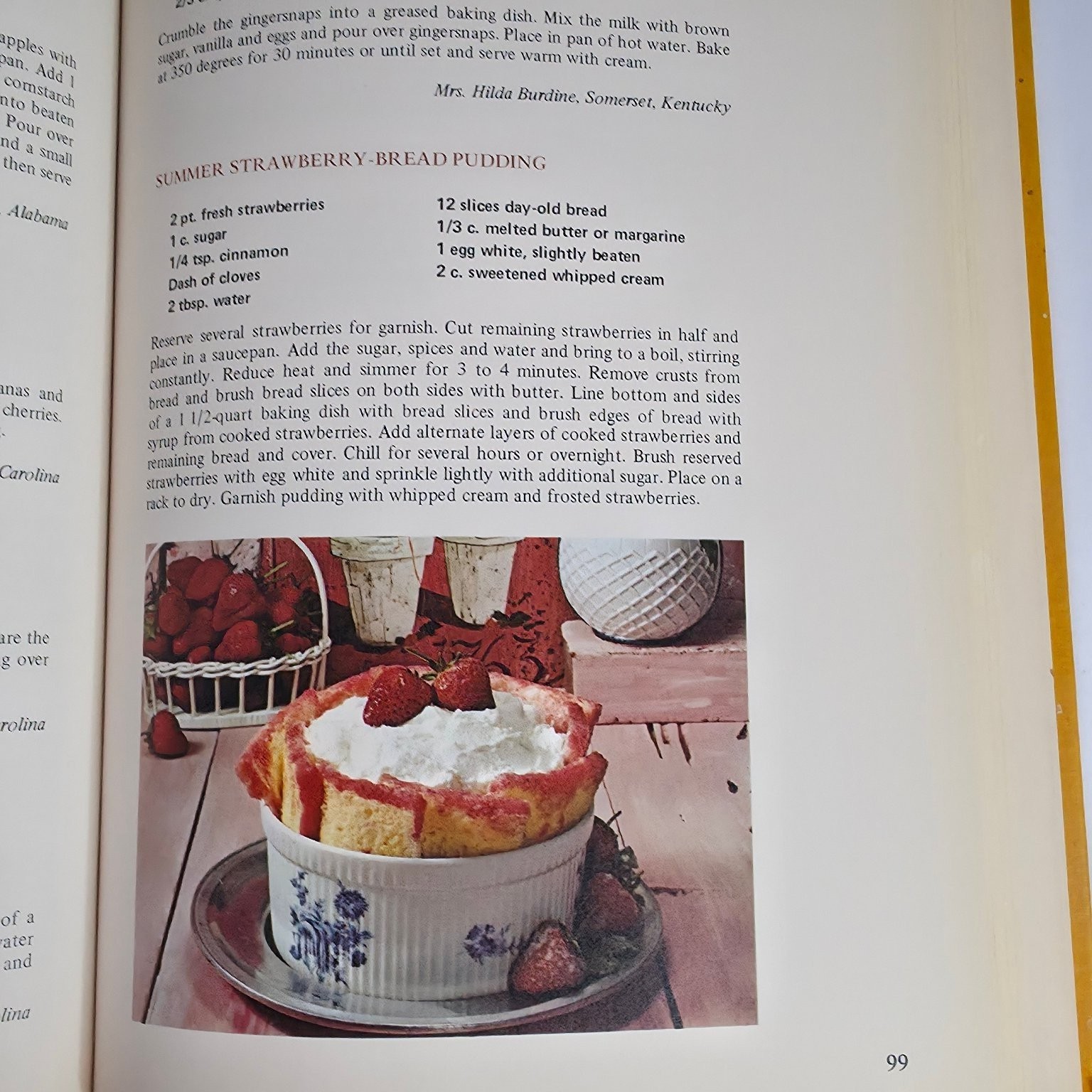 The Desserts Cookbook Southern Living 1971 Vintage Hardcover Recipes