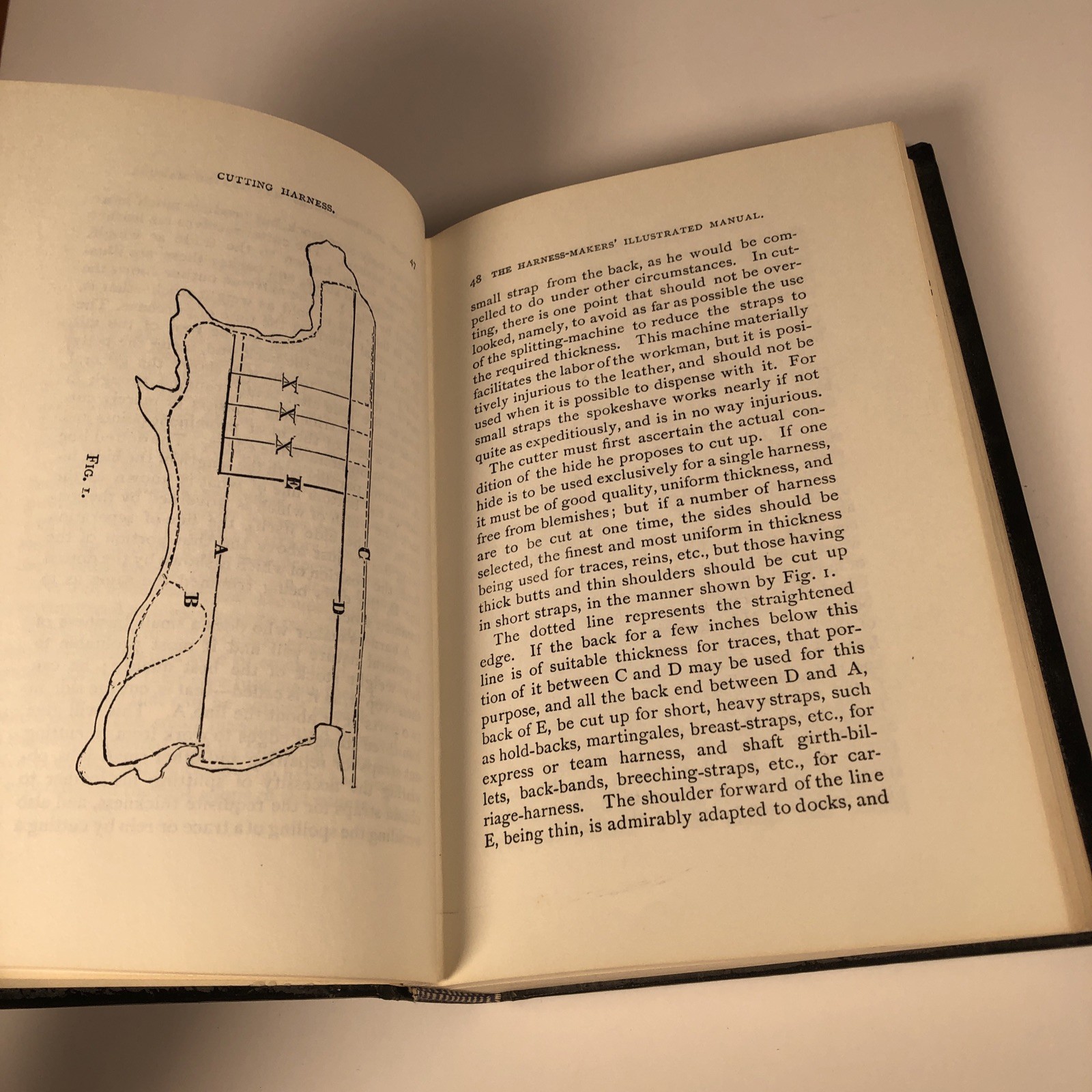 The Harness Makers’ Illustrated Manual – Faux Leather bound HC Facsimile Reprint