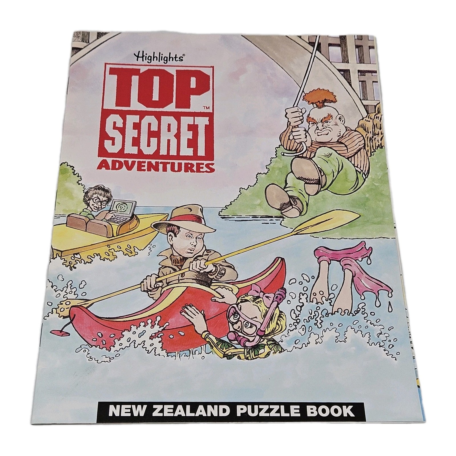 Highlights Top Secret Adventures Puzzle Book Lot Of 16