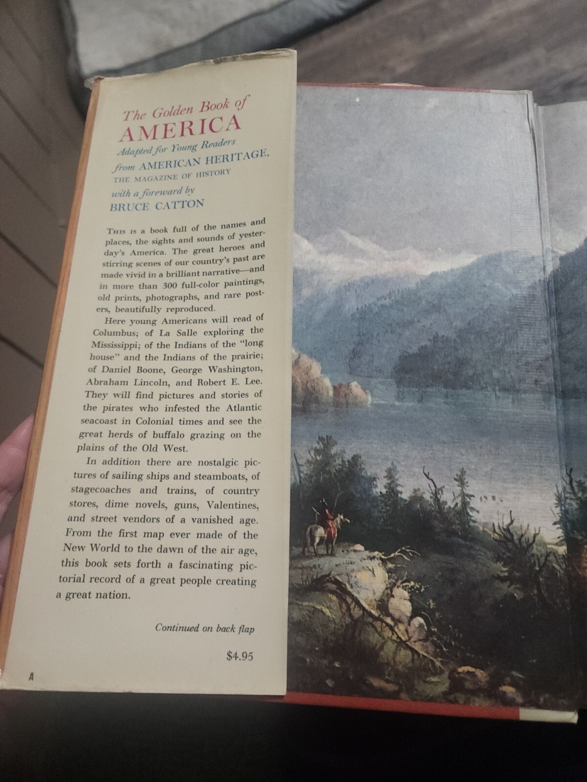 The Golden Book of America Deluxe Hardcover Dust Jacket First Edition