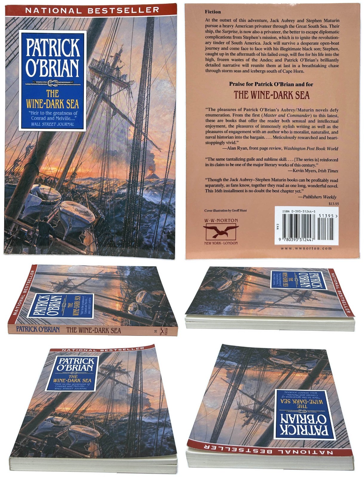 Complete Set of 20 AUBREY/MATURIN MASTER & COMMANDER by Patrick O’Brian tpb