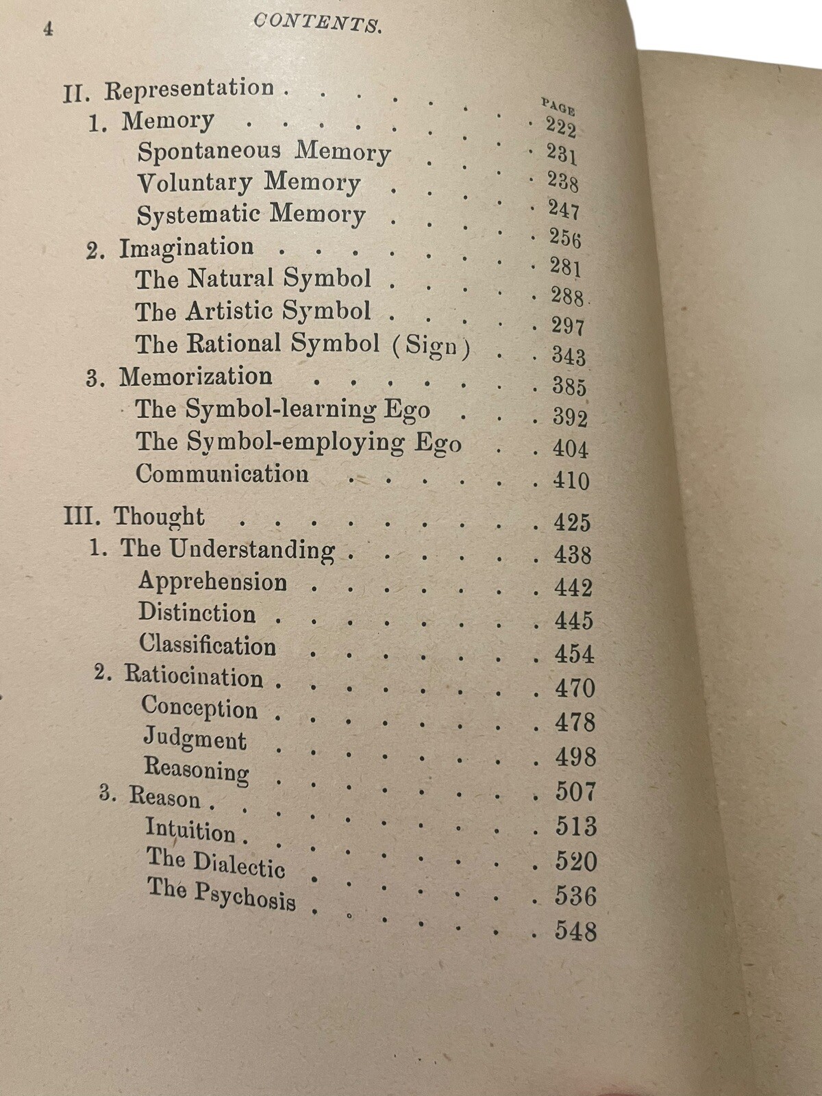 Psychology And The Psychosis Intellect 1896 Hardcover Denton J. Snider