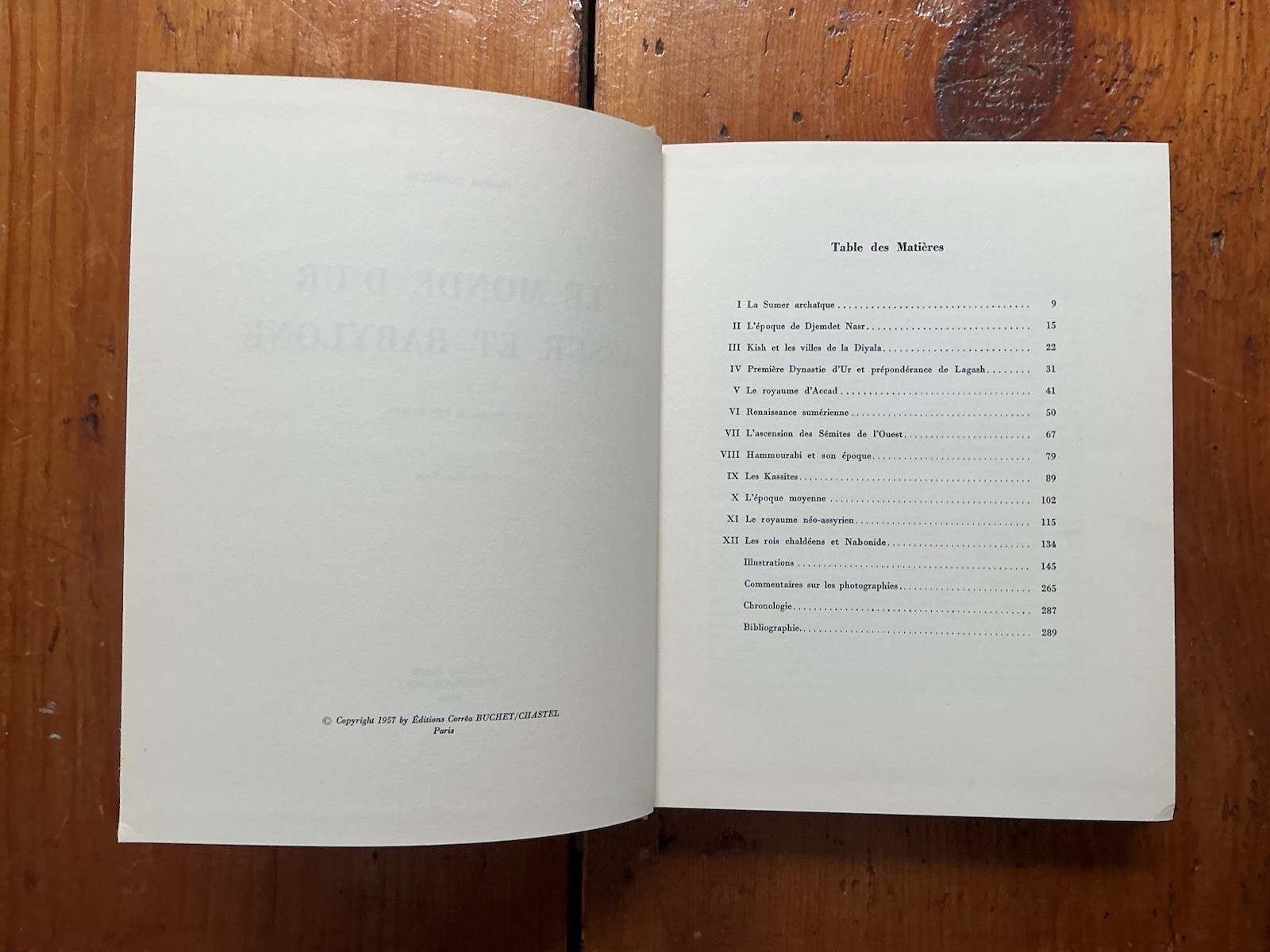 H. SCHMOKEL – Le Monde d’Ur Assur et Babylone 1957 ART Ancient Near East Babylon