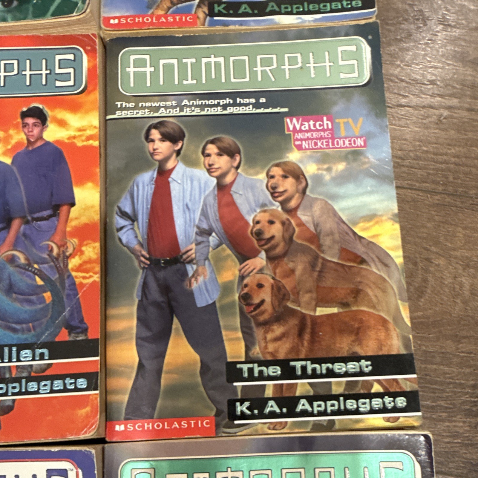 Animorphs Paperback Book 9 book Lot by K. A. Applegate Scholastic