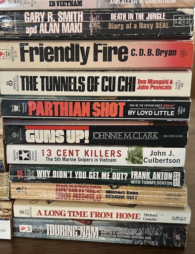 71 All VIETNAM PB Book Lot Military War History Non-Fiction Soldier Accounts