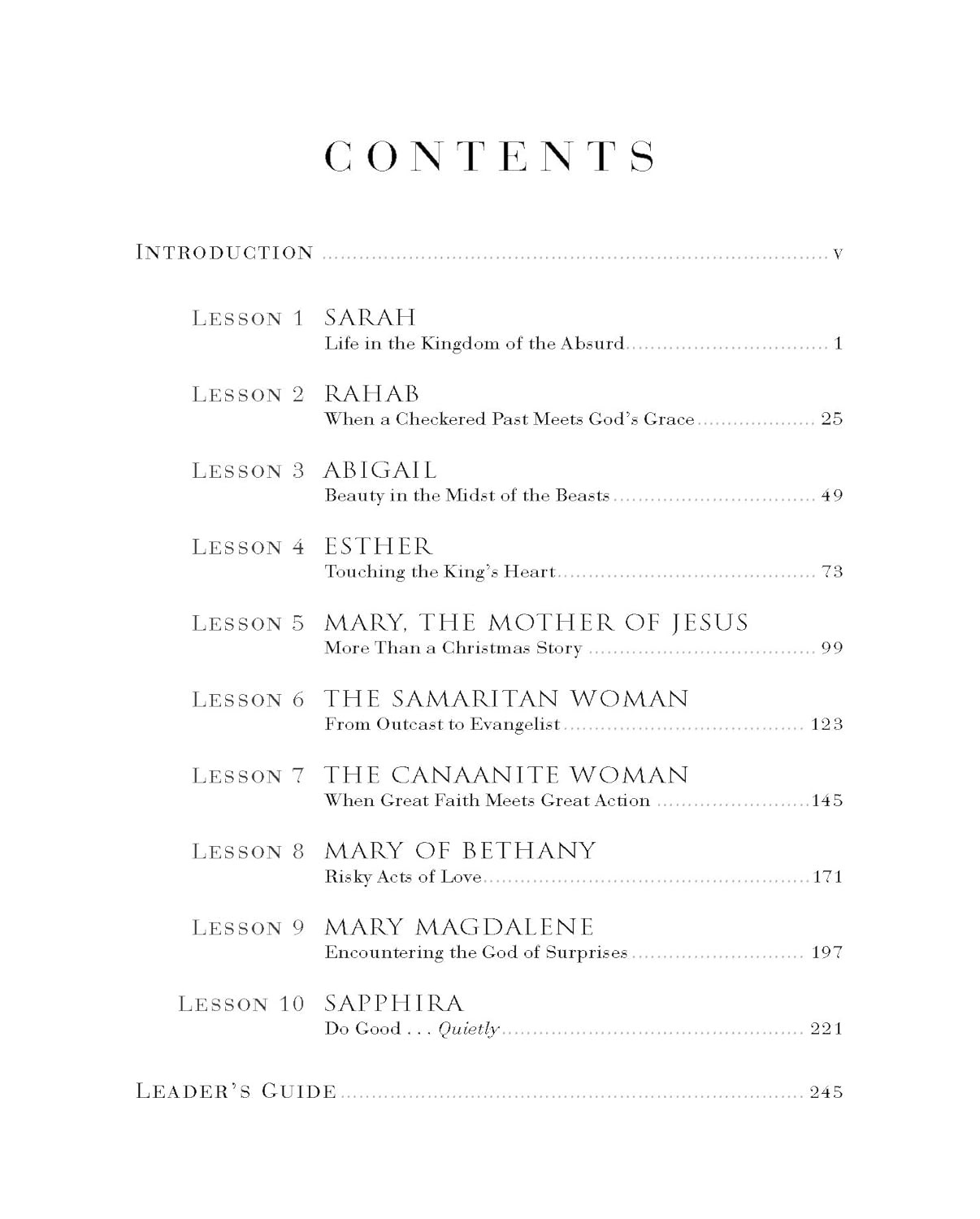 Ten Women of the Bible Updated Edition: How God Used Imperfect People to Change