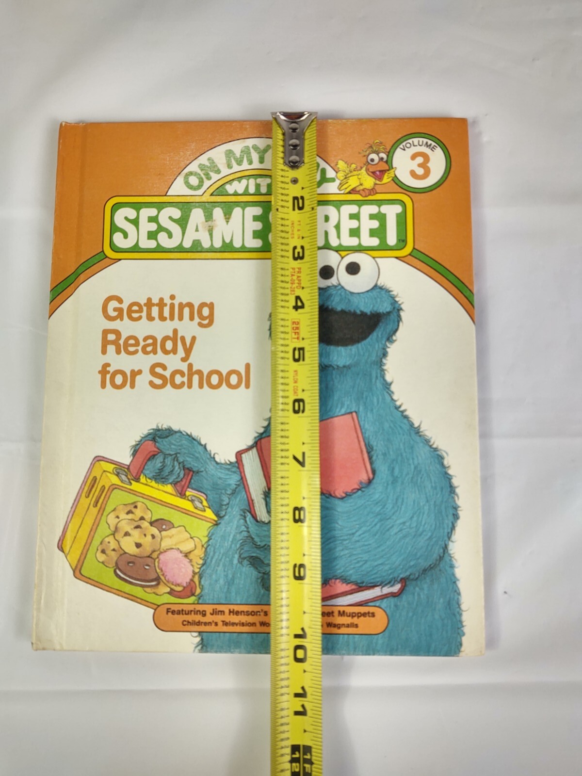 Vtg 89 On My Way With Sesame Street Volume 3 Getting Ready For School Book CTW